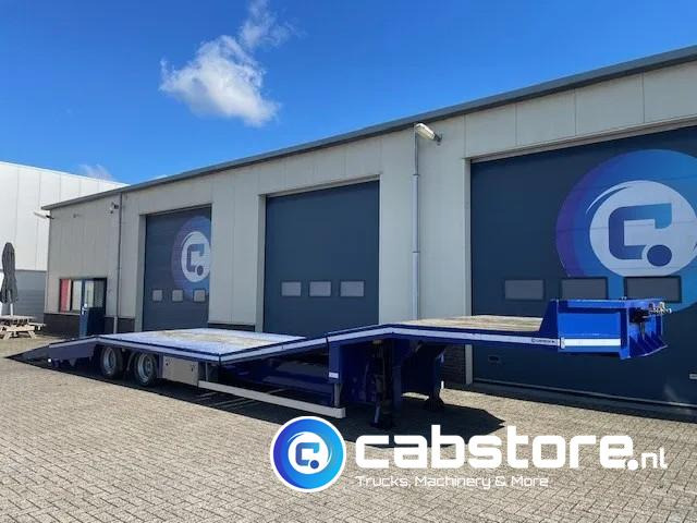 TURBO'S HOET SC22AA 2-assige oprij trailer Machine transporter - Uitschuif ramp !! - Year 2017 - Good condition - - Autotransporter semi-trailer: picture 2 TURBO'S HOET SC22AA 2-assige oprij trailer Machine transporter - Uitschuif ramp !! - Year 2017 - Good condition - - Autotransporter semi-trailer: picture 2