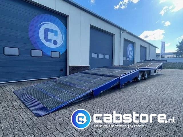 TURBO'S HOET SC22AA 2-assige oprij trailer Machine transporter - Uitschuif ramp !! - Year 2017 - Good condition - - Autotransporter semi-trailer: picture 4 TURBO'S HOET SC22AA 2-assige oprij trailer Machine transporter - Uitschuif ramp !! - Year 2017 - Good condition - - Autotransporter semi-trailer: picture 4