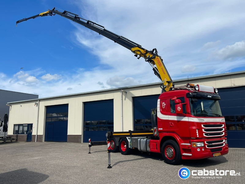 Scania G 400 A 6X2*4 HNA Euro 5 - Handgeschakeld - FASSI F455XP + JIP Autolaadkraan - Bouwjaar 2010 - Km 748.730 - Very good condition !! - Tractor unit: picture 2 Scania G 400 A 6X2*4 HNA Euro 5 - Handgeschakeld - FASSI F455XP + JIP Autolaadkraan - Bouwjaar 2010 - Km 748.730 - Very good condition !! - Tractor unit: picture 2