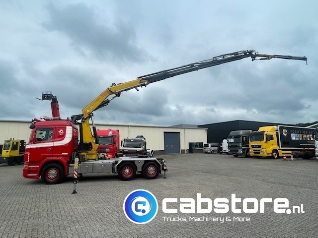 Scania G 400 A 6X2*4 HNA Euro 5 - Handgeschakeld - FASSI F455XP + JIP Autolaadkraan - Bouwjaar 2010 - Km 748.730 - Very good condition !! - Tractor unit: picture 4 Scania G 400 A 6X2*4 HNA Euro 5 - Handgeschakeld - FASSI F455XP + JIP Autolaadkraan - Bouwjaar 2010 - Km 748.730 - Very good condition !! - Tractor unit: picture 4
