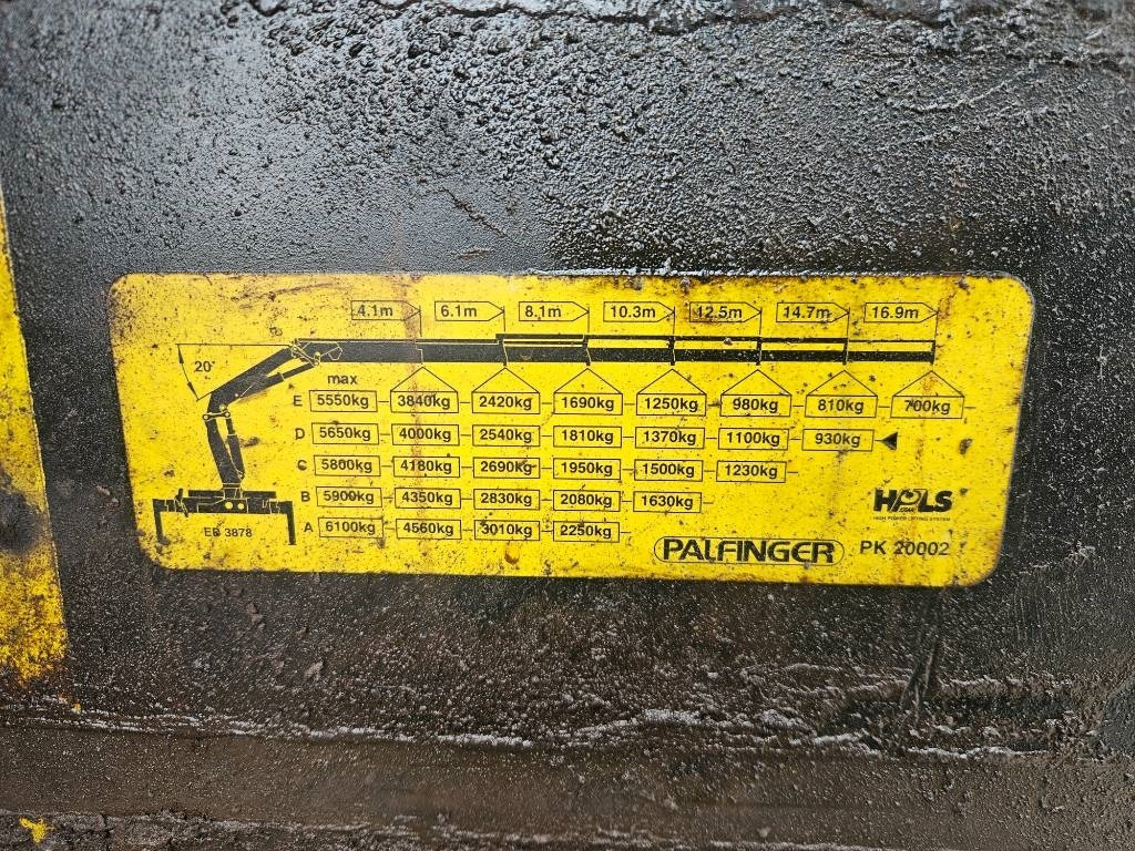 Crane truck Mercedes-Benz Actros 2651 Palfinger PK20002: picture 10
