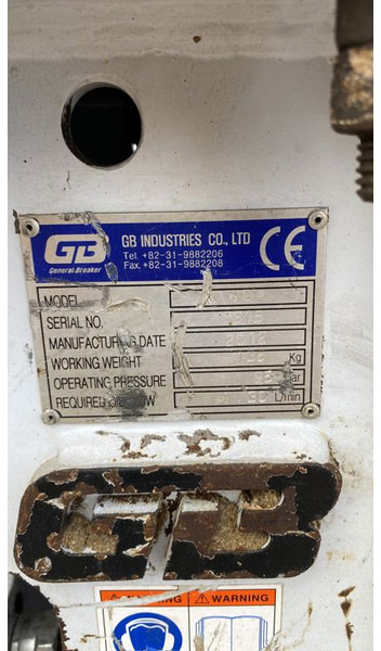 GB 60 - Hydraulic hammer for Construction machinery: picture 5 GB 60 - Hydraulic hammer for Construction machinery: picture 5