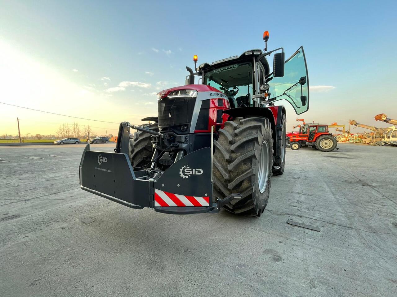 SID AGRIBUMPER / FRONTGEWICHT Frontbalast Stahlgewicht 430 KG - Counterweight for Farm tractor: picture 1 SID AGRIBUMPER / FRONTGEWICHT Frontbalast Stahlgewicht 430 KG - Counterweight for Farm tractor: picture 1