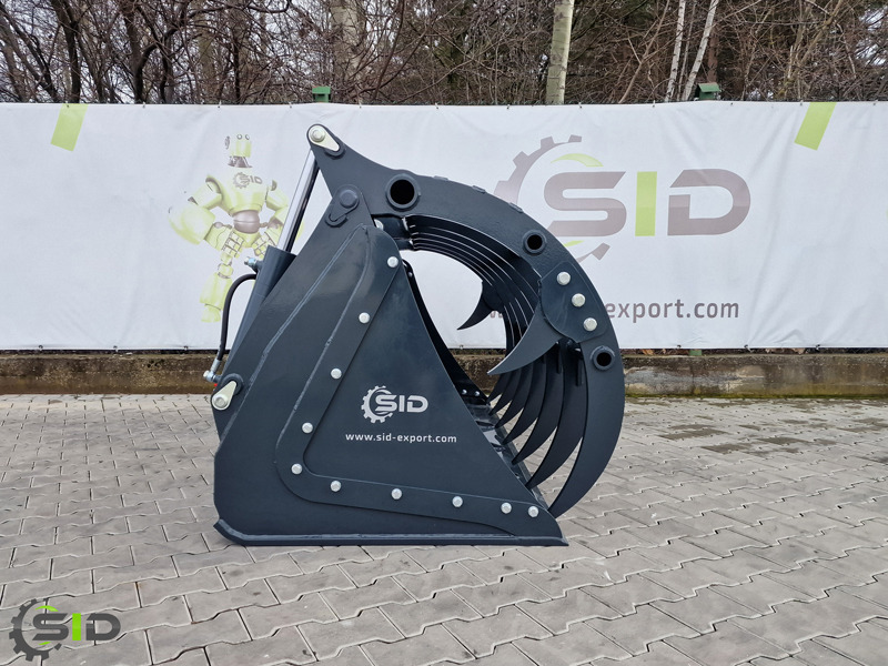 SID GREIFSCHAUFEL XXL GEBRANNTE ZINKEN / BMS Godet Crocodile / Grab bucket crocodile 2,2 - Clamshell bucket for Loader bucket: picture 2 SID GREIFSCHAUFEL XXL GEBRANNTE ZINKEN / BMS Godet Crocodile / Grab bucket crocodile 2,2 - Clamshell bucket for Loader bucket: picture 2