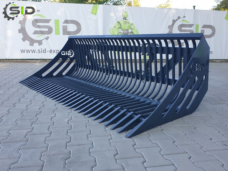 SID SIEBSCHAUFEL STEINSCHAUFEL / Godet claire voie à pierre / Stone bucket 1130 mm - Sorting bucket for Agricultural machinery: picture 1 SID SIEBSCHAUFEL STEINSCHAUFEL / Godet claire voie à pierre / Stone bucket 1130 mm - Sorting bucket for Agricultural machinery: picture 1