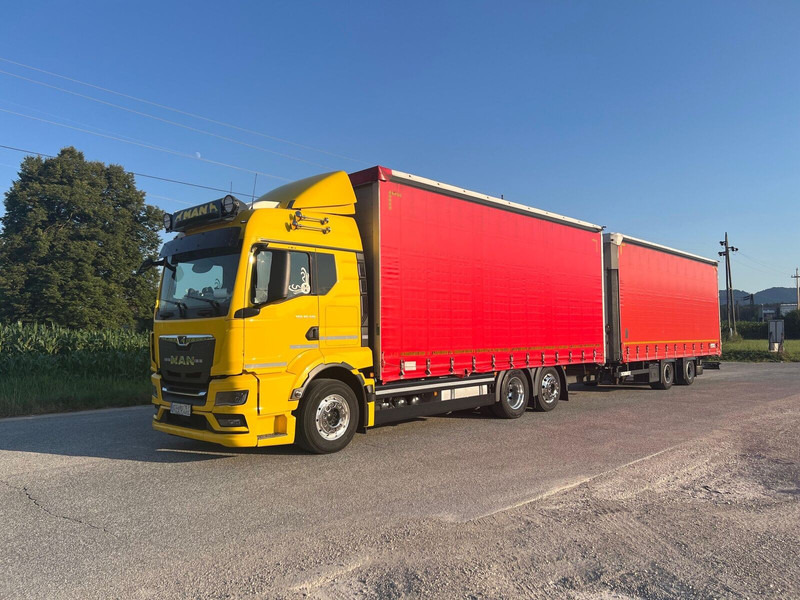 MAN TGS 26.510 6X2-4LL + SCHMITZ 120m3 - Curtainsider truck: picture 2 MAN TGS 26.510 6X2-4LL + SCHMITZ 120m3 - Curtainsider truck: picture 2