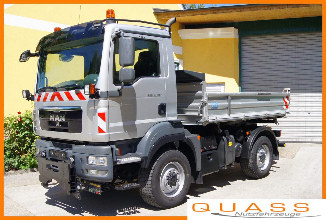 MAN TGM 13.290/4x4/TÜV/Euro 5/einzelbereift/Winterdienst - Tipper: picture 1 MAN TGM 13.290/4x4/TÜV/Euro 5/einzelbereift/Winterdienst - Tipper: picture 1