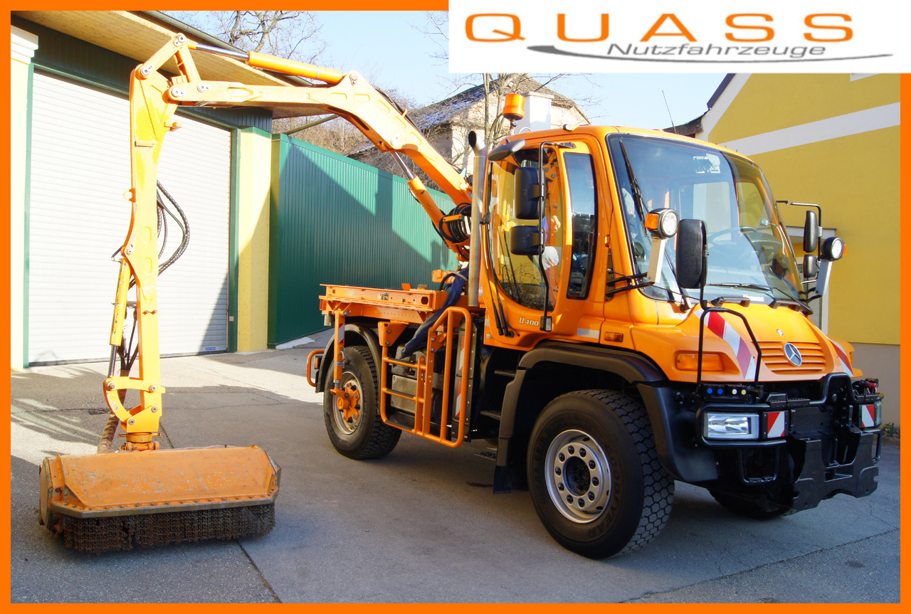 UNIMOG Unimog U 400/Hydrostat/Mähtür +MULAG MHU 800 - Tipper: picture 1 UNIMOG Unimog U 400/Hydrostat/Mähtür +MULAG MHU 800 - Tipper: picture 1