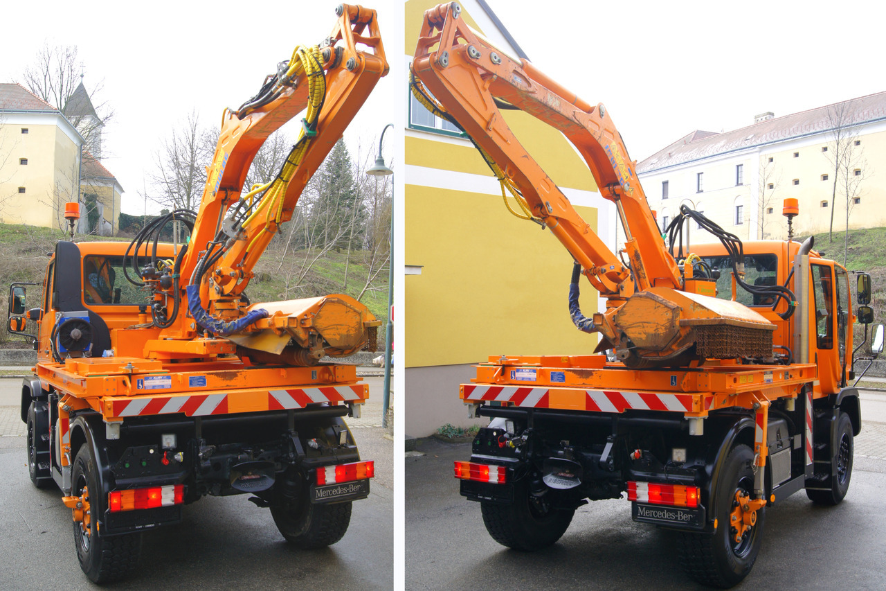 Mercedes-Benz Unimog U 400/TÜV/Hydrostat/Mähtür +MULAG MHU 800 - Utility/ Special vehicle: picture 5 Mercedes-Benz Unimog U 400/TÜV/Hydrostat/Mähtür +MULAG MHU 800 - Utility/ Special vehicle: picture 5