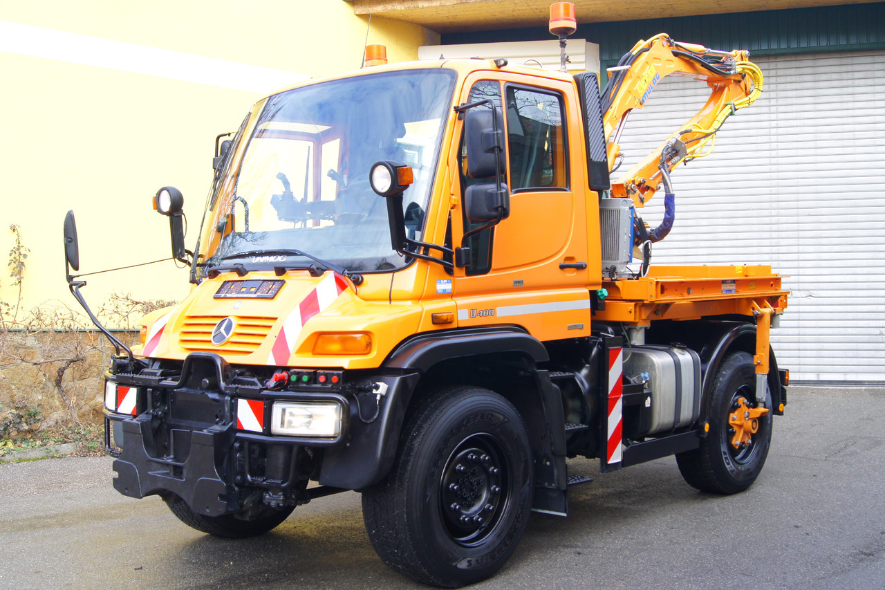 UNIMOG Unimog U 400/TÜV/Hydrostat/Mähtür +MULAG MHU 800 - Utility/ Special vehicle: picture 2 UNIMOG Unimog U 400/TÜV/Hydrostat/Mähtür +MULAG MHU 800 - Utility/ Special vehicle: picture 2