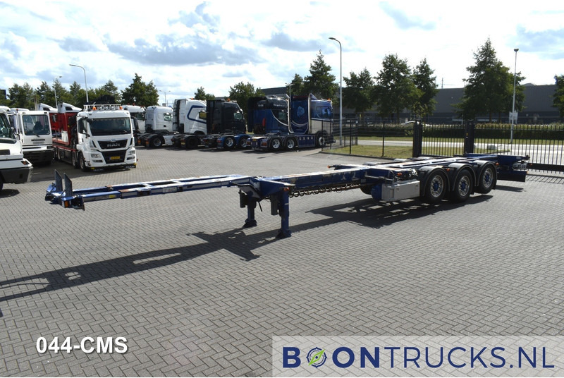 D-Tec FLEXITRAILER | 2x20-30-40-45ft HC * 2x LIFT AXLE * BPW/DISC * 3x EXT * NL TRAILER * APK 05-2026 - Container transporter/ Swap body semi-trailer: picture 5 D-Tec FLEXITRAILER | 2x20-30-40-45ft HC * 2x LIFT AXLE * BPW/DISC * 3x EXT * NL TRAILER * APK 05-2026 - Container transporter/ Swap body semi-trailer: picture 5