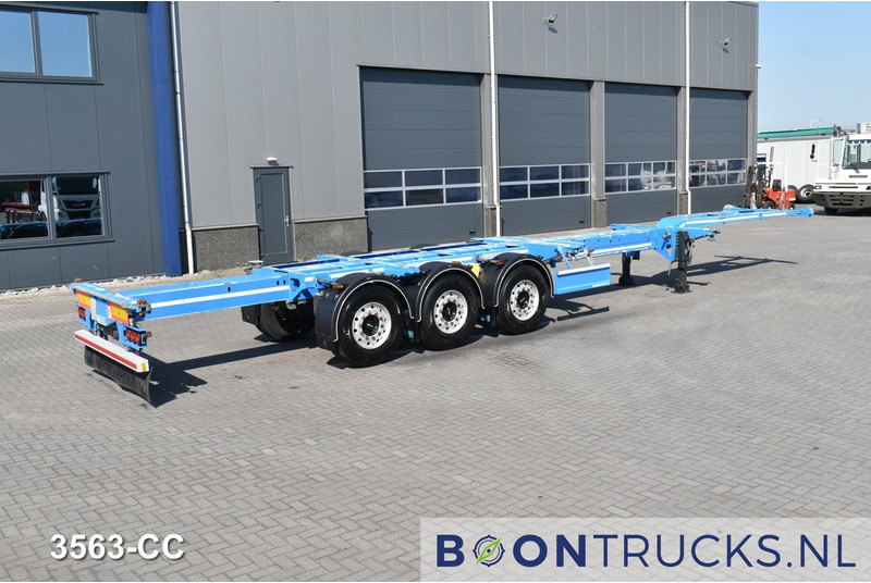 D-Tec FLEXITRAILER | 2x20-30-40-45ft HC * 3x EXTENDABLE * ADR * DISC BRAKES * APK 12-2025 - Container transporter/ Swap body semi-trailer: picture 2 D-Tec FLEXITRAILER | 2x20-30-40-45ft HC * 3x EXTENDABLE * ADR * DISC BRAKES * APK 12-2025 - Container transporter/ Swap body semi-trailer: picture 2