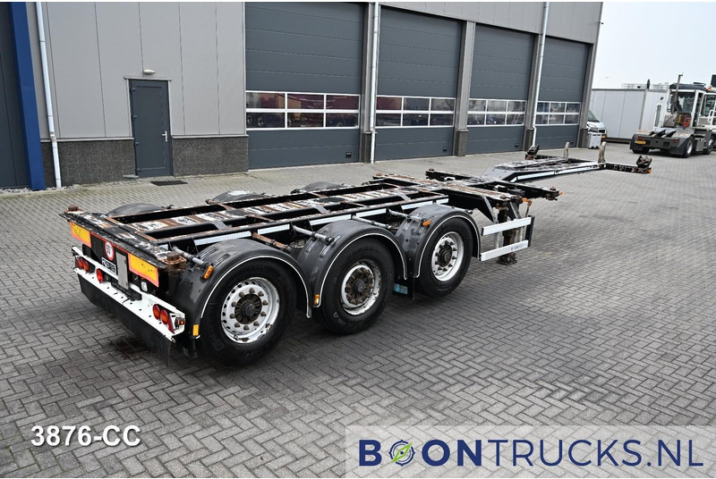 D-Tec FLEXITRAILER LS | 2x20-30-40-45ft HC * 2x LIFT AXLE * BPW / DISC * 2x EXTENDABLE * NL TRAILER - Container transporter/ Swap body semi-trailer: picture 1 D-Tec FLEXITRAILER LS | 2x20-30-40-45ft HC * 2x LIFT AXLE * BPW / DISC * 2x EXTENDABLE * NL TRAILER - Container transporter/ Swap body semi-trailer: picture 1