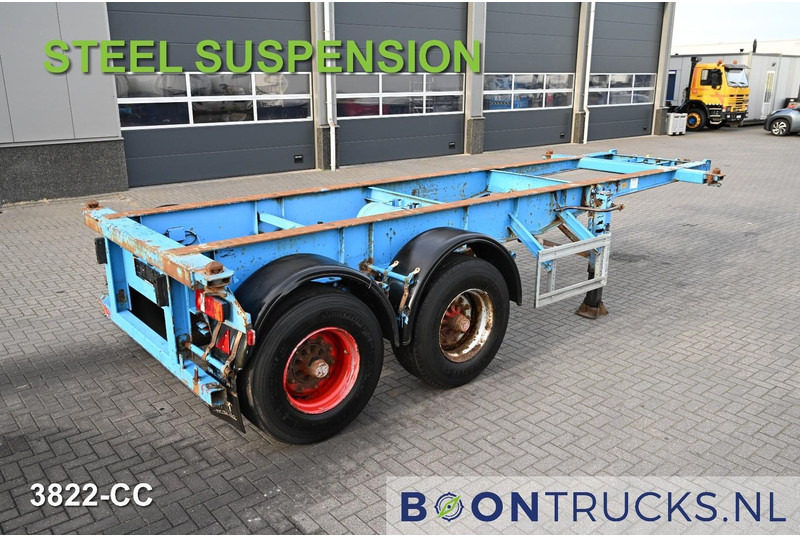 KOHLER CS 20/2 CHASSIS | 20ft * STEEL SUSPENSION * BPW / DRUM * 9x AVAILABLE - Container transporter/ Swap body semi-trailer: picture 1 KOHLER CS 20/2 CHASSIS | 20ft * STEEL SUSPENSION * BPW / DRUM * 9x AVAILABLE - Container transporter/ Swap body semi-trailer: picture 1