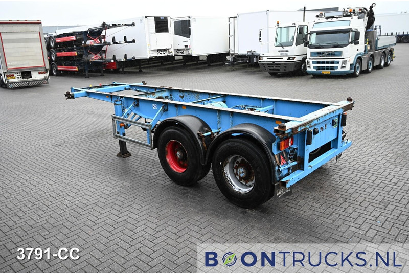 KOHLER CS 20/2 CHASSIS | 20ft * STEEL SUSPENSION * SAF / DRUM * 6x AVAILABLE - Container transporter/ Swap body semi-trailer: picture 3 KOHLER CS 20/2 CHASSIS | 20ft * STEEL SUSPENSION * SAF / DRUM * 6x AVAILABLE - Container transporter/ Swap body semi-trailer: picture 3