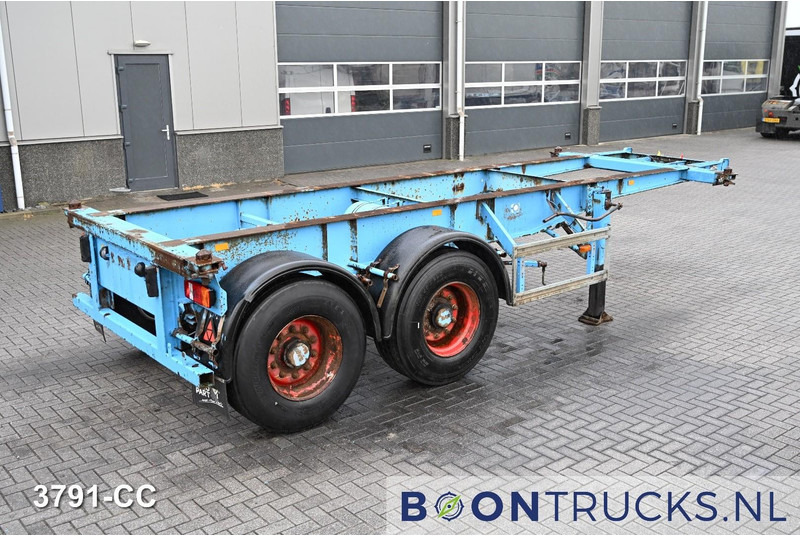 KOHLER CS 20/2 CHASSIS | 20ft * STEEL SUSPENSION * SAF / DRUM * 6x AVAILABLE - Container transporter/ Swap body semi-trailer: picture 1 KOHLER CS 20/2 CHASSIS | 20ft * STEEL SUSPENSION * SAF / DRUM * 6x AVAILABLE - Container transporter/ Swap body semi-trailer: picture 1