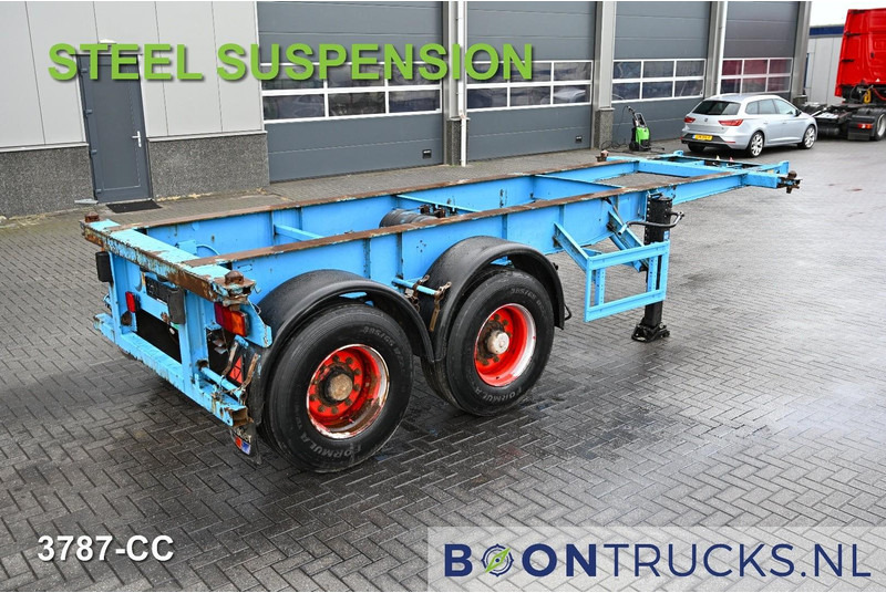 KOHLER CS 20/2 CHASSIS | 20ft * STEEL SUSPENSION * SAF / DRUM * 9x AVAILABLE - Container transporter/ Swap body semi-trailer: picture 1 KOHLER CS 20/2 CHASSIS | 20ft * STEEL SUSPENSION * SAF / DRUM * 9x AVAILABLE - Container transporter/ Swap body semi-trailer: picture 1
