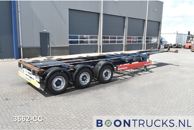 Krone SD BOX LINER | 2x20-40-45ft HC * LIFT AXLE * BPW/DISC * EXTENDABLE REAR * 10x AVAILABLE - Container transporter/ Swap body semi-trailer: picture 1 Krone SD BOX LINER | 2x20-40-45ft HC * LIFT AXLE * BPW/DISC * EXTENDABLE REAR * 10x AVAILABLE - Container transporter/ Swap body semi-trailer: picture 1