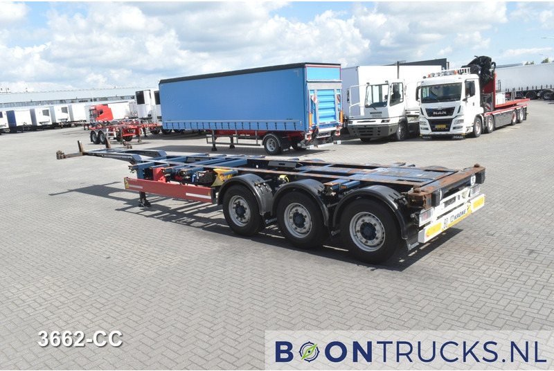 Krone SD BOX LINER | 2x20-40-45ft HC * LIFT AXLE * BPW/DISC * EXTENDABLE REAR * 10x AVAILABLE - Container transporter/ Swap body semi-trailer: picture 3 Krone SD BOX LINER | 2x20-40-45ft HC * LIFT AXLE * BPW/DISC * EXTENDABLE REAR * 10x AVAILABLE - Container transporter/ Swap body semi-trailer: picture 3