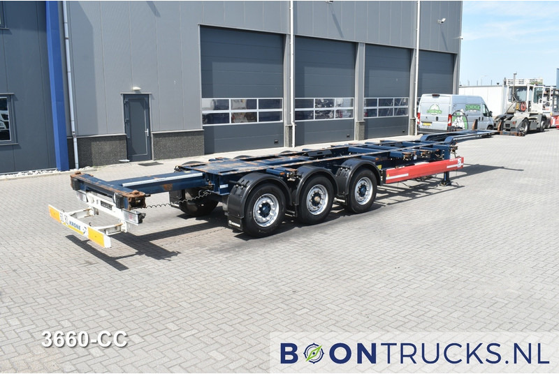 Krone SD BOX LINER | 2x20-40-45ft HC * LIFT AXLE * BPW/DISC * EXTENDABLE REAR * 7x AVAILABLE - Container transporter/ Swap body semi-trailer: picture 2 Krone SD BOX LINER | 2x20-40-45ft HC * LIFT AXLE * BPW/DISC * EXTENDABLE REAR * 7x AVAILABLE - Container transporter/ Swap body semi-trailer: picture 2