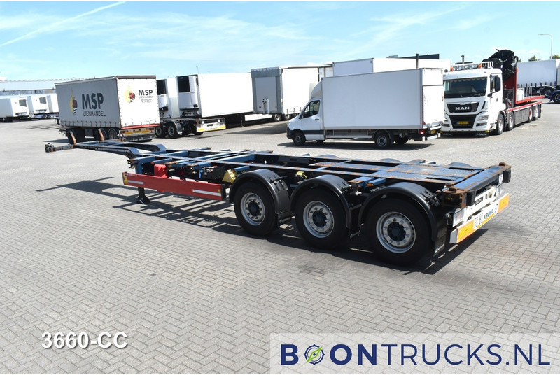 Krone SD BOX LINER | 2x20-40-45ft HC * LIFT AXLE * BPW/DISC * EXTENDABLE REAR * 7x AVAILABLE - Container transporter/ Swap body semi-trailer: picture 3 Krone SD BOX LINER | 2x20-40-45ft HC * LIFT AXLE * BPW/DISC * EXTENDABLE REAR * 7x AVAILABLE - Container transporter/ Swap body semi-trailer: picture 3