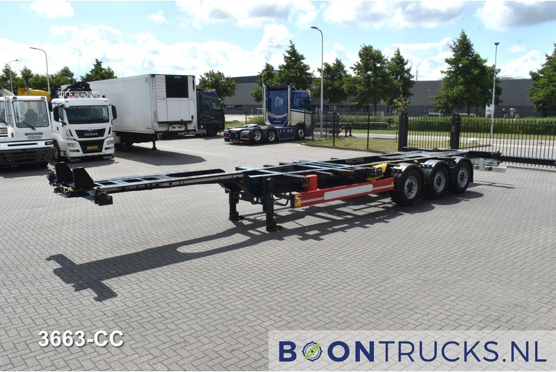 Krone SD BOX LINER | 2x20-40-45ft HC * LIFTACHSE * BPW/SCHEIBE * HECKSCHIEBER * 10x VERFÜGBAR - Container transporter/ Swap body semi-trailer: picture 5 Krone SD BOX LINER | 2x20-40-45ft HC * LIFTACHSE * BPW/SCHEIBE * HECKSCHIEBER * 10x VERFÜGBAR - Container transporter/ Swap body semi-trailer: picture 5
