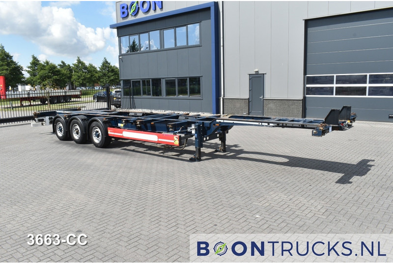 Krone SD BOX LINER | 2x20-40-45ft HC * LIFTACHSE * BPW/SCHEIBE * HECKSCHIEBER * 10x VERFÜGBAR - Container transporter/ Swap body semi-trailer: picture 4 Krone SD BOX LINER | 2x20-40-45ft HC * LIFTACHSE * BPW/SCHEIBE * HECKSCHIEBER * 10x VERFÜGBAR - Container transporter/ Swap body semi-trailer: picture 4