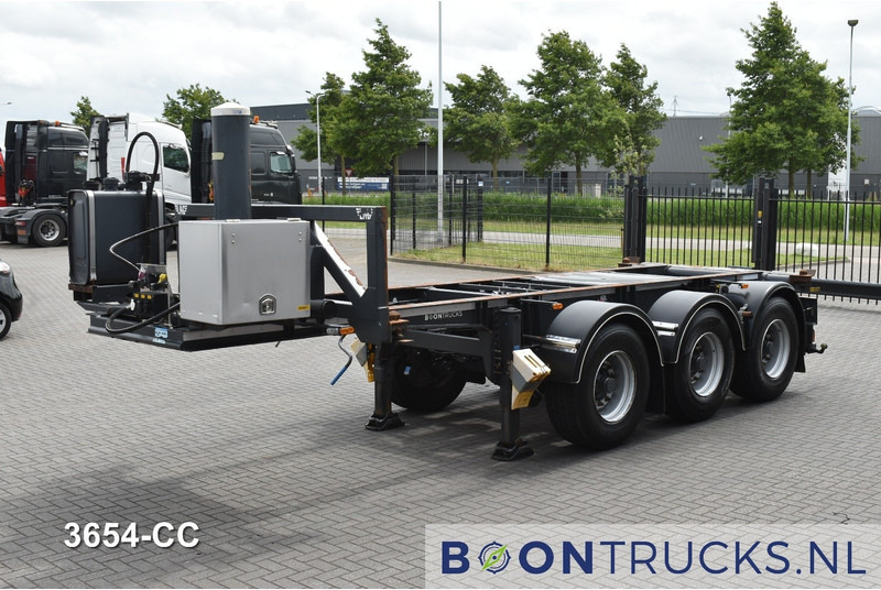 LAG O-3-CC | 20ft TIPPING CHASSIS * 24v SELF SUPPORT * LIFT AXLE * BPW / DISC - Container transporter/ Swap body semi-trailer: picture 4 LAG O-3-CC | 20ft TIPPING CHASSIS * 24v SELF SUPPORT * LIFT AXLE * BPW / DISC - Container transporter/ Swap body semi-trailer: picture 4