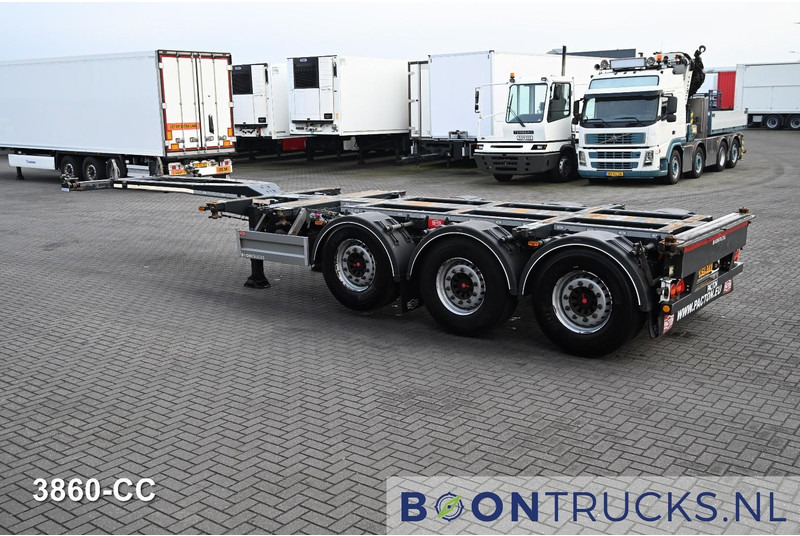 Pacton ET3 | 2x20-30-40-45ft HC * 2x EXTENDABLE * LIFT AXLE * NL TRAILER * APK 06-2026 - Container transporter/ Swap body semi-trailer: picture 3 Pacton ET3 | 2x20-30-40-45ft HC * 2x EXTENDABLE * LIFT AXLE * NL TRAILER * APK 06-2026 - Container transporter/ Swap body semi-trailer: picture 3