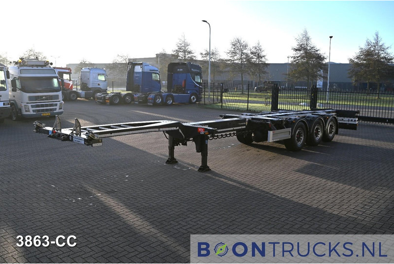 Pacton ET3 | 2x20-30-40-45ft HC * LIFT AXLE * 2x EXTENDABLE * NL TRAINER * APK 09-2026 - Container transporter/ Swap body semi-trailer: picture 5 Pacton ET3 | 2x20-30-40-45ft HC * LIFT AXLE * 2x EXTENDABLE * NL TRAINER * APK 09-2026 - Container transporter/ Swap body semi-trailer: picture 5