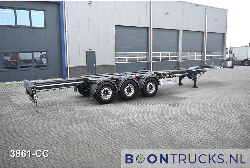 Pacton ET3 | 2x20-30-40-45ft HC * LIFTAS * 2x UITSCHUIFBAAR * SAF/SCHIJF * APK 06-2026 - Container transporter/ Swap body semi-trailer: picture 3 Pacton ET3 | 2x20-30-40-45ft HC * LIFTAS * 2x UITSCHUIFBAAR * SAF/SCHIJF * APK 06-2026 - Container transporter/ Swap body semi-trailer: picture 3