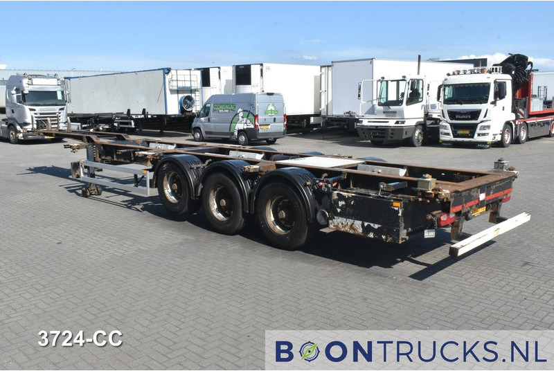 Pacton T3-007 | 2x20-40-45ft HC * LIFT AXLE * BPW * NL TRAILER - Container transporter/ Swap body semi-trailer: picture 3 Pacton T3-007 | 2x20-40-45ft HC * LIFT AXLE * BPW * NL TRAILER - Container transporter/ Swap body semi-trailer: picture 3