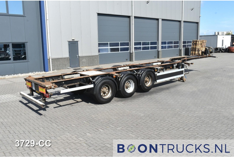 Pacton T3-007 | 2x20-40-45ft HC * LIFT AXLE * NL TRAILER * APK 11-2025 - Container transporter/ Swap body semi-trailer: picture 1 Pacton T3-007 | 2x20-40-45ft HC * LIFT AXLE * NL TRAILER * APK 11-2025 - Container transporter/ Swap body semi-trailer: picture 1