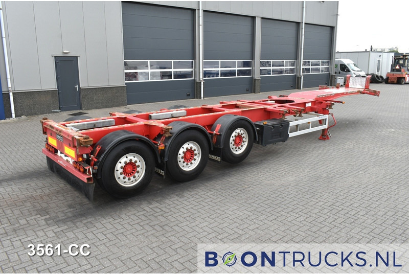 Renders EURO 900 | 2x20-30-40-45ft HC * SAF/DISC * LIFT AXLE * EXTENDABLE REAR - Container transporter/ Swap body semi-trailer: picture 1 Renders EURO 900 | 2x20-30-40-45ft HC * SAF/DISC * LIFT AXLE * EXTENDABLE REAR - Container transporter/ Swap body semi-trailer: picture 1