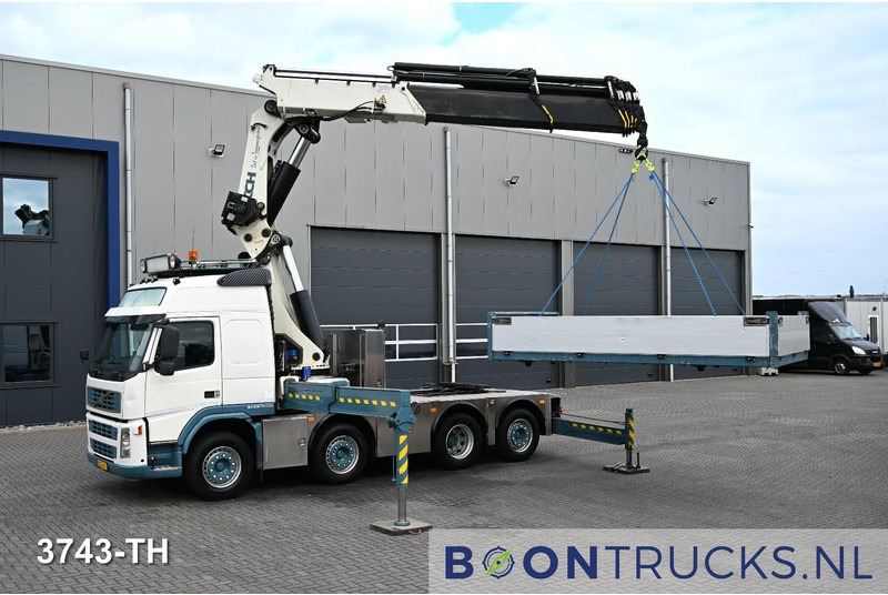 Volvo FM 480 8x2 R + HMF THOR 8520 K5 | 85 T/M CRANE * WINCH * MANUAL * NL TRUCK * TOP! - Tractor unit: picture 2 Volvo FM 480 8x2 R + HMF THOR 8520 K5 | 85 T/M CRANE * WINCH * MANUAL * NL TRUCK * TOP! - Tractor unit: picture 2