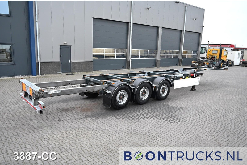 Van Hool A3C002 | 2x20-30-40-45ft HC * LIFT AXLE * DISC BRAKE * EXTENDABLE REAR - Container transporter/ Swap body semi-trailer: picture 2 Van Hool A3C002 | 2x20-30-40-45ft HC * LIFT AXLE * DISC BRAKE * EXTENDABLE REAR - Container transporter/ Swap body semi-trailer: picture 2