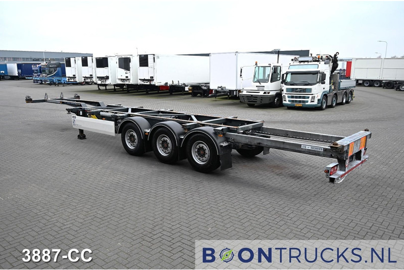Van Hool A3C002 | 2x20-30-40-45ft HC * LIFT AXLE * DISC BRAKE * EXTENDABLE REAR - Container transporter/ Swap body semi-trailer: picture 3 Van Hool A3C002 | 2x20-30-40-45ft HC * LIFT AXLE * DISC BRAKE * EXTENDABLE REAR - Container transporter/ Swap body semi-trailer: picture 3