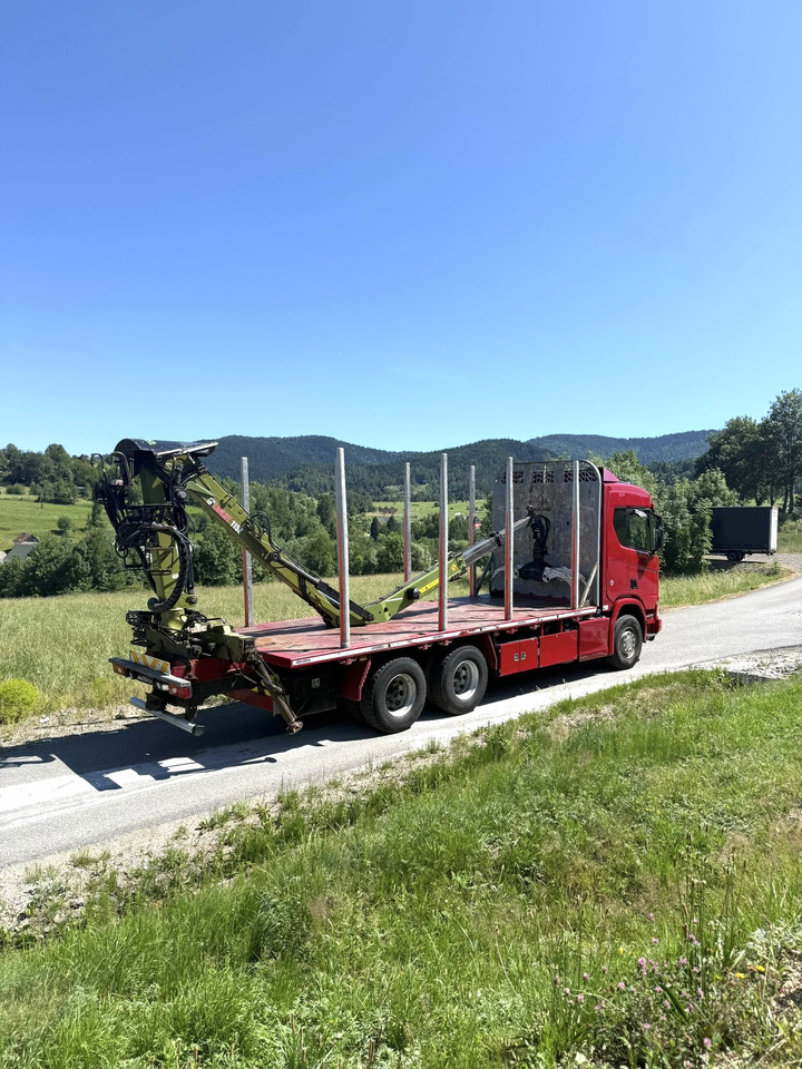 SCANIA R520 XT - Timber truck, Crane truck: picture 5 SCANIA R520 XT - Timber truck, Crane truck: picture 5