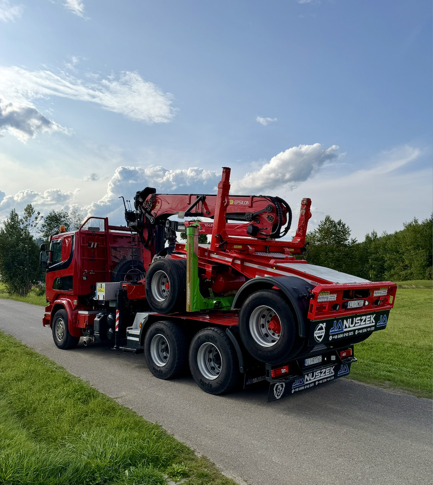 SCANIA R580 - Timber truck, Crane truck: picture 4 SCANIA R580 - Timber truck, Crane truck: picture 4