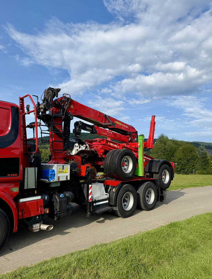 SCANIA R580 - Timber truck, Crane truck: picture 3 SCANIA R580 - Timber truck, Crane truck: picture 3