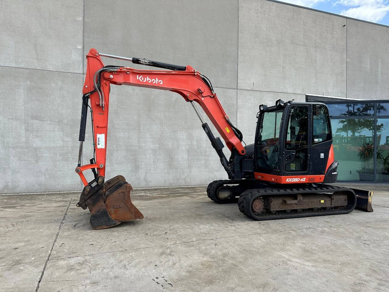 Kubota KX080-4 - Crawler excavator: picture 1 Kubota KX080-4 - Crawler excavator: picture 1
