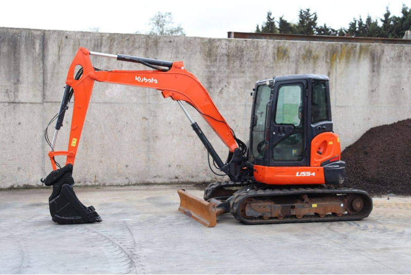 Kubota U55-4 - Crawler excavator: picture 1 Kubota U55-4 - Crawler excavator: picture 1
