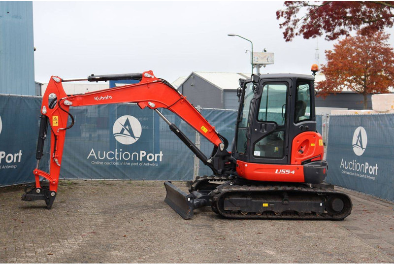 Kubota U55-4 - Crawler excavator: picture 1 Kubota U55-4 - Crawler excavator: picture 1