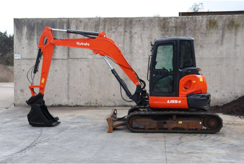 Kubota U55-4 - Crawler excavator: picture 2 Kubota U55-4 - Crawler excavator: picture 2