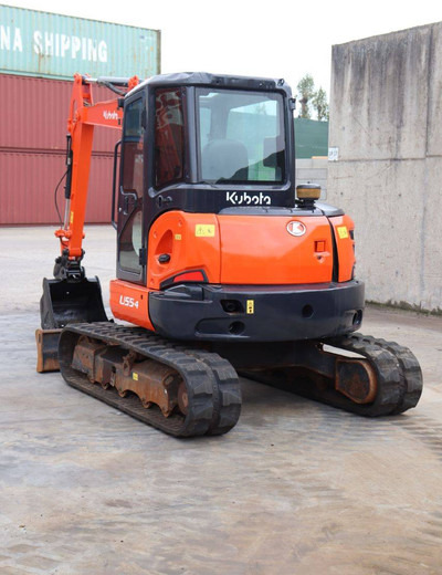 Kubota U55-4 - Crawler excavator: picture 4 Kubota U55-4 - Crawler excavator: picture 4