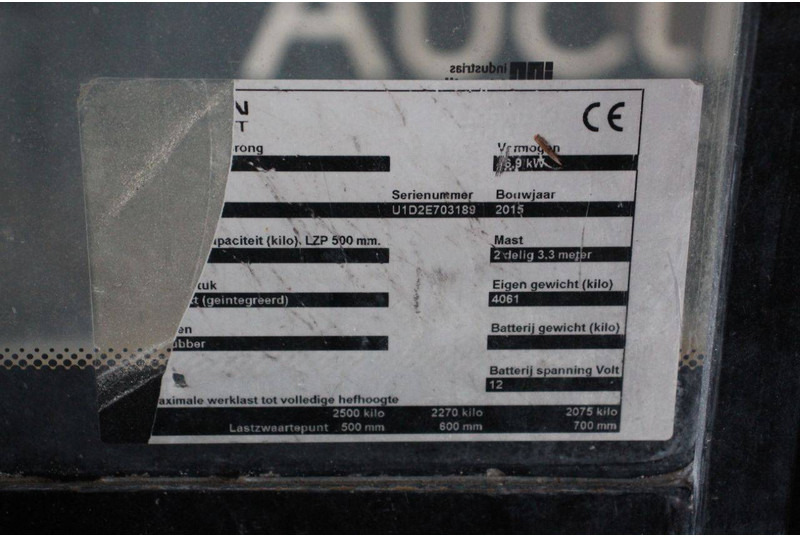 LPG forklift Nissan 25: picture 19