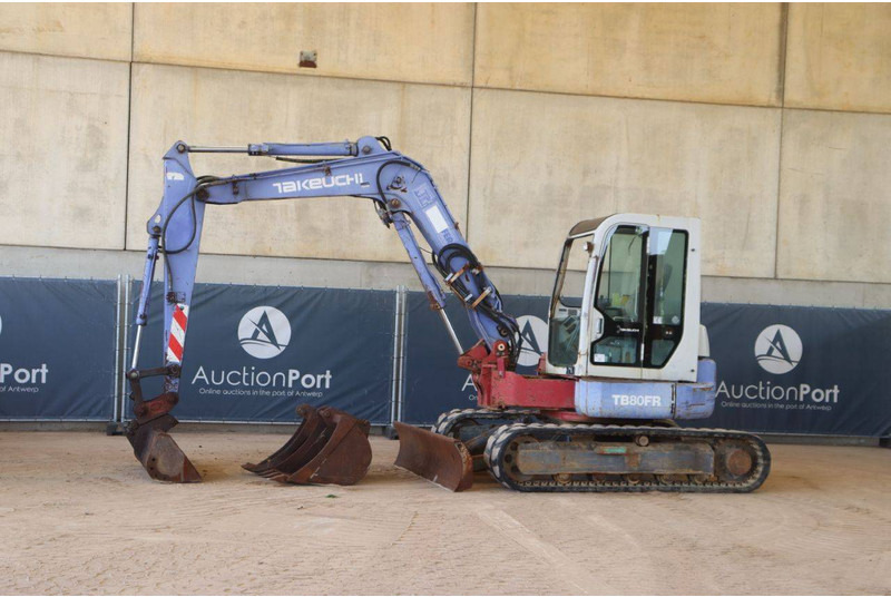 Takeuchi TB80FR - Crawler excavator: picture 1 Takeuchi TB80FR - Crawler excavator: picture 1