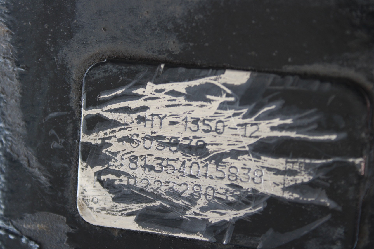 AXA SPATE MAN TGX HY-1350-12, 81.35401.5838 - Rear axle for Truck: picture 2 AXA SPATE MAN TGX HY-1350-12, 81.35401.5838 - Rear axle for Truck: picture 2