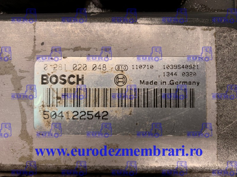 CALCULATOR MOTOR IVECO 504122542, 0281020048 - ECU for Truck: picture 2 CALCULATOR MOTOR IVECO 504122542, 0281020048 - ECU for Truck: picture 2
