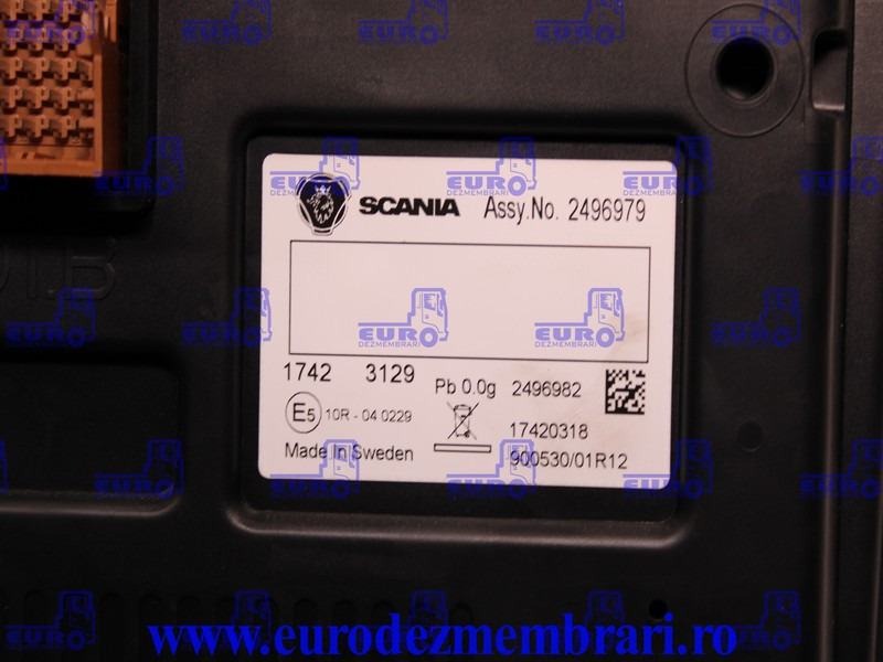 ELEMENT BORD CEAS BORD SCANIA NGS 2496979, 2717227, 2797636, 2797230, 2839602, 2868368, 2801313, 2870419 - Dashboard for Truck: picture 3 ELEMENT BORD CEAS BORD SCANIA NGS 2496979, 2717227, 2797636, 2797230, 2839602, 2868368, 2801313, 2870419 - Dashboard for Truck: picture 3